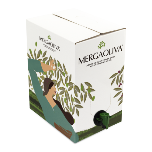 Contenedor de bolsa c/grifo (Baginbox) 3L HOJIBLANCA